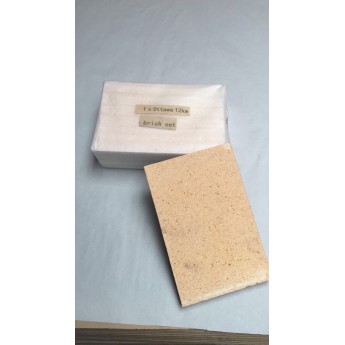 Replacement side bricks for Ecosy+ Ottawa 12kw multi-fuel stove